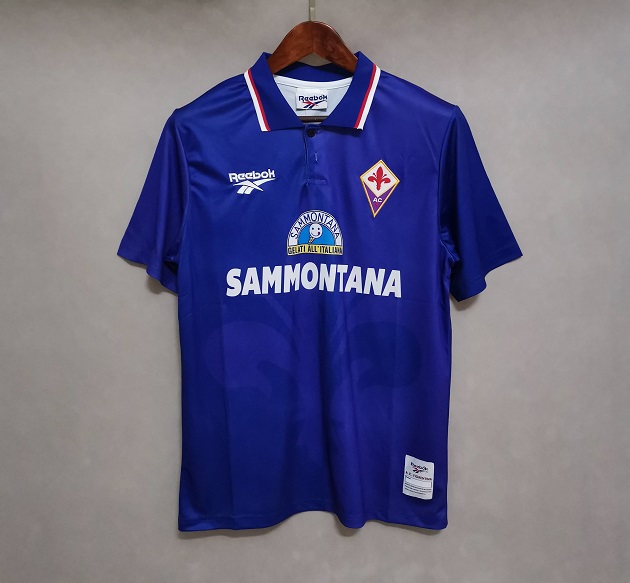 AAA Quality Fiorentina 95/96 Home Soccer Jersey